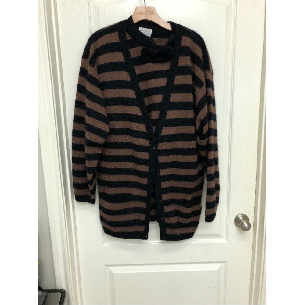 Levante Sport Womens Cardigan Sweater Brown Size M